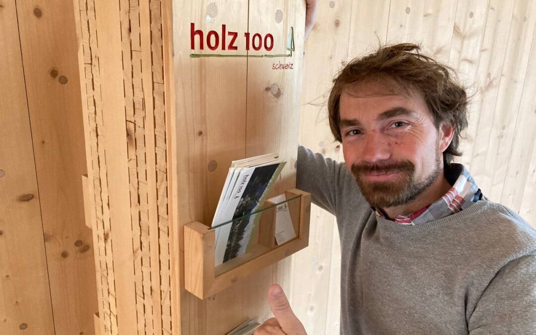 Holz100 Büro in der Westschweiz